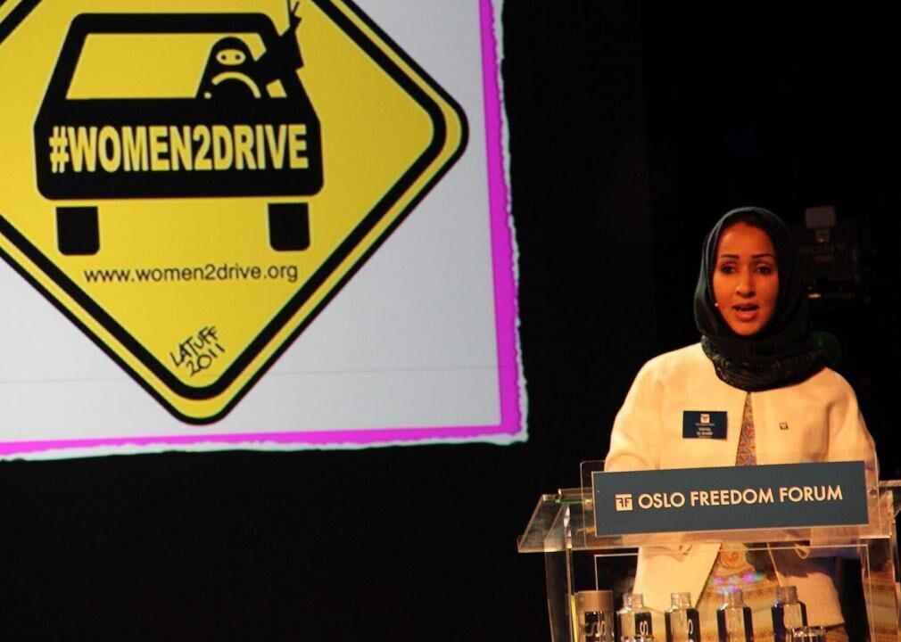 2011: Saudi Arabian women protest driving ban